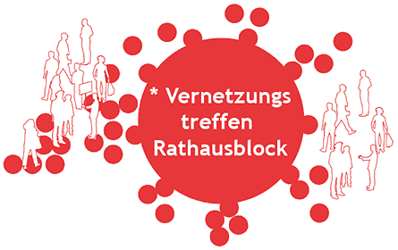 Logo Vernetzungstreffen Rathausblock